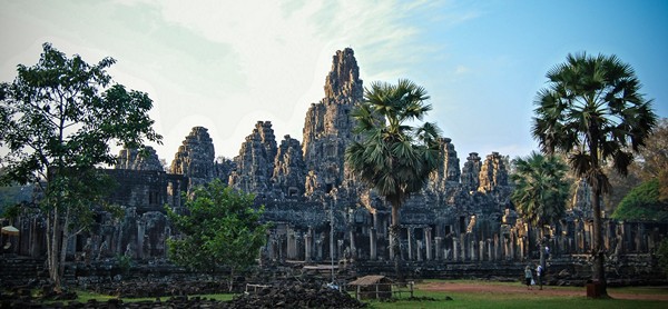 temple bayon cambodge photo
