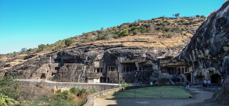 photo grotte Ellora Inde