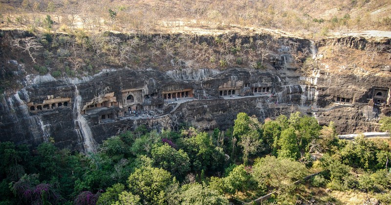photos grottes d'Ajanta - Inde