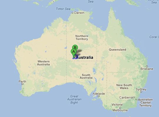 Carte Uluru