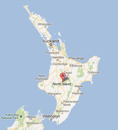 Carte Tongariro
