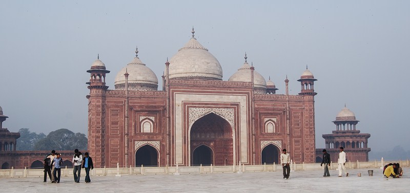 photo entrée Taj Mahal Inde