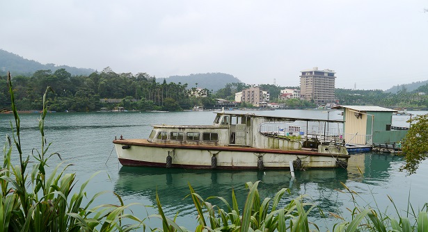 sun moon lake taiwan bateau
