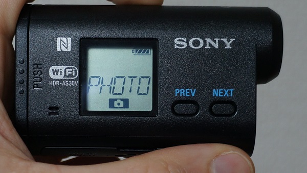 Sony HDR AS30V Test action cam