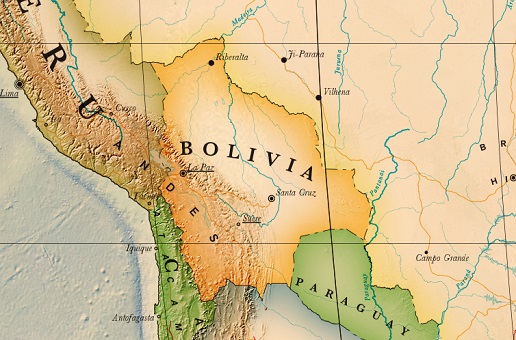 carte bolivie détaillée touristique gratuite