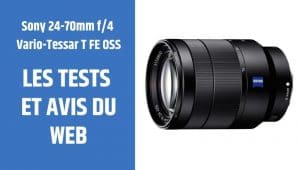 test Sony 24-70mm f4 Vario-Tessar T FE OSS