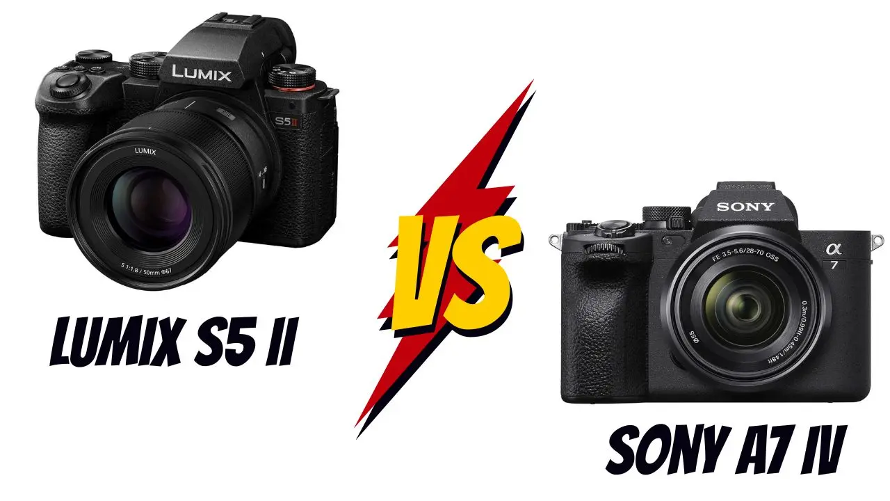 Panasonic Lumix S5 II vs Sony A7 IV lequel choisir