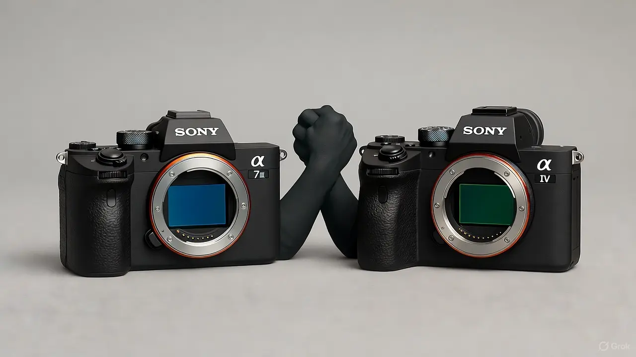 Sony A7 III vs Sony A7 IV lequel choisir