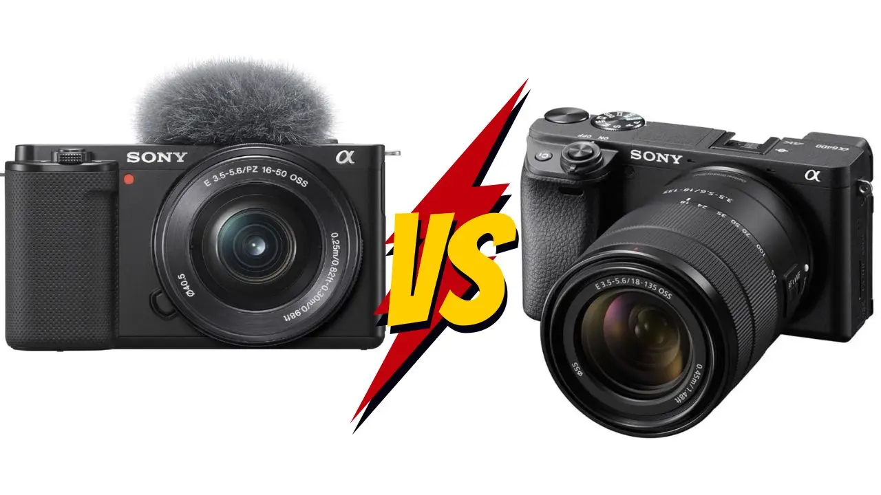 Sony ZV-E10 VS Sony A6400