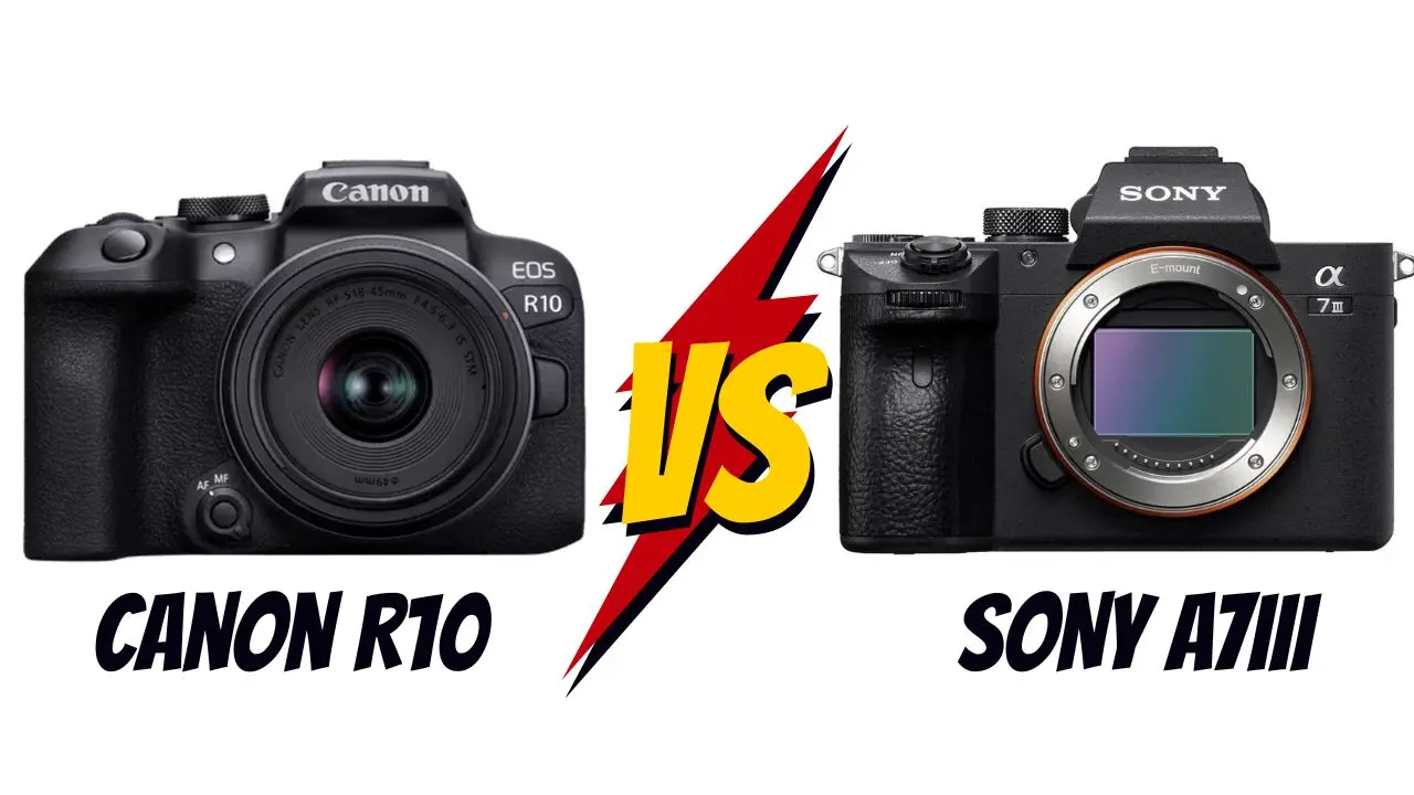 canon r10 vs sony a7 III