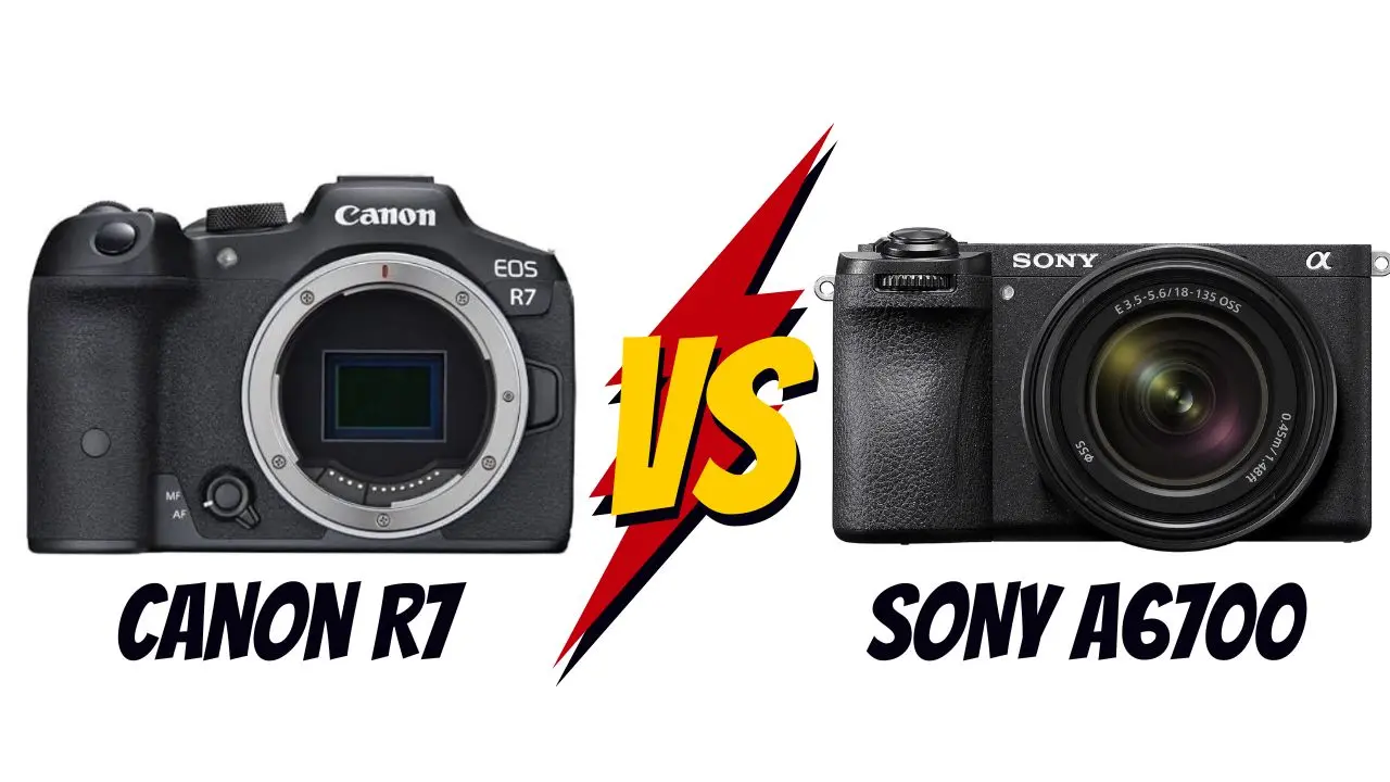 canon r7 vs sony a6700