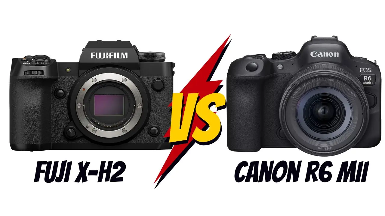 fuji x-h2 vs canon r6 M2