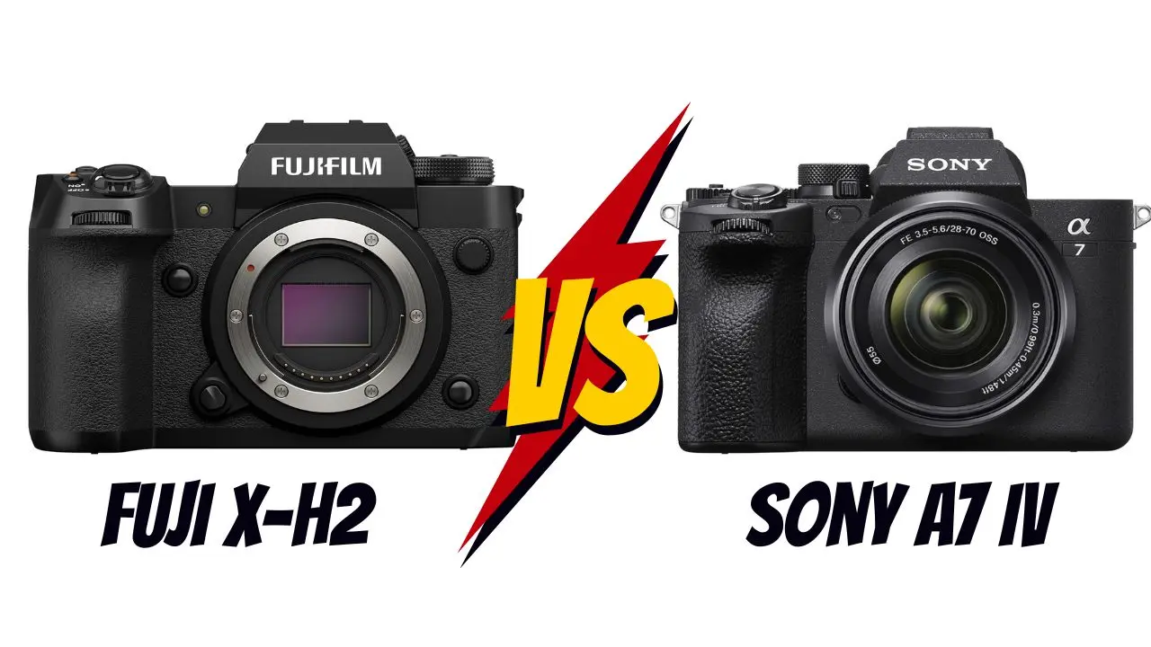 fujifilm x-h2 vs sony A7 IV