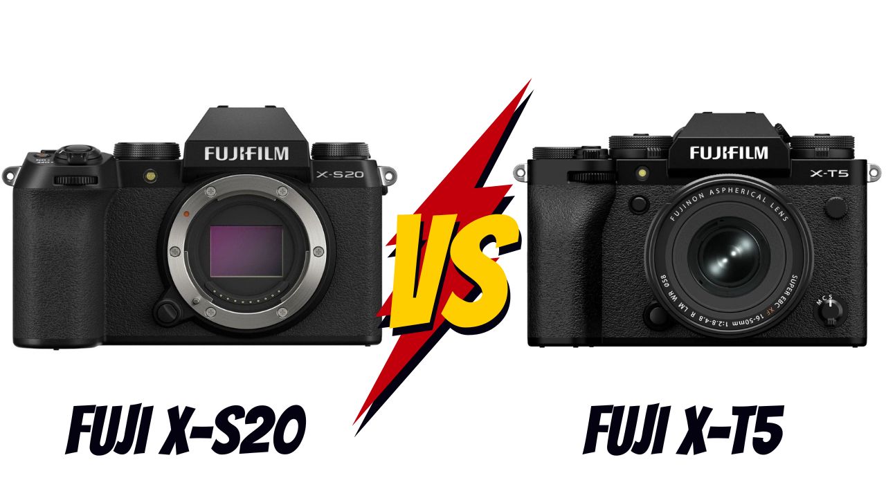 fuji x-s20 vs fuji x-t5