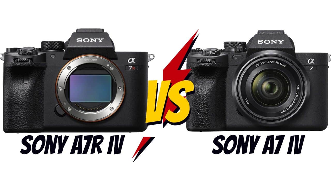 Sony Alpha 7R IV vs Sony A7 IV lequel choisir