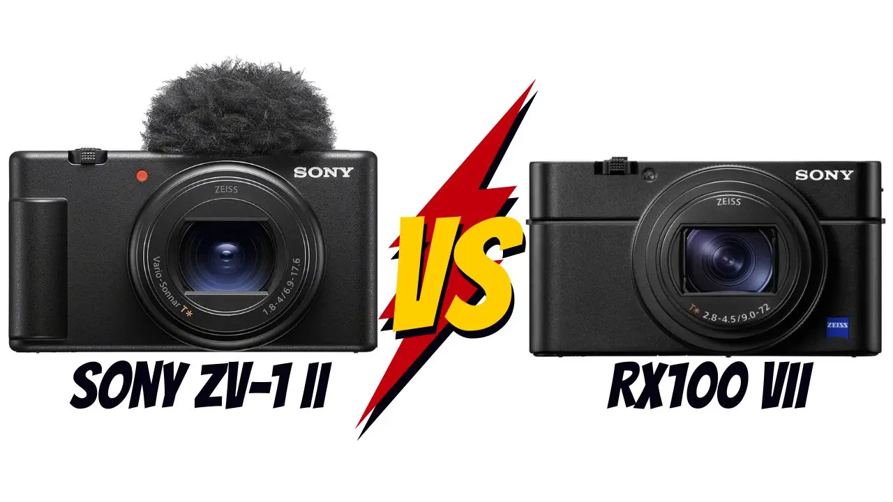Sony ZV-1 II vs RX100 VII lequel choisir